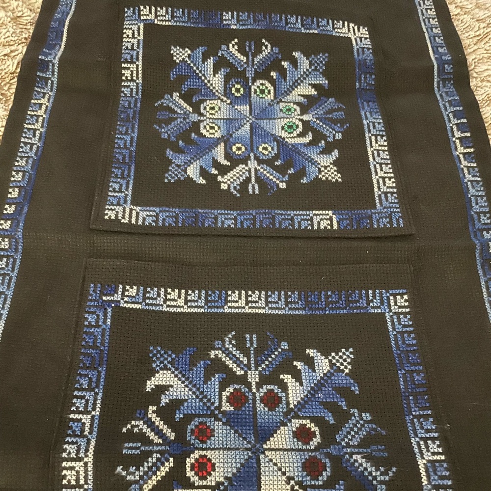 Bedouin handmade 2 pouch mail keeper